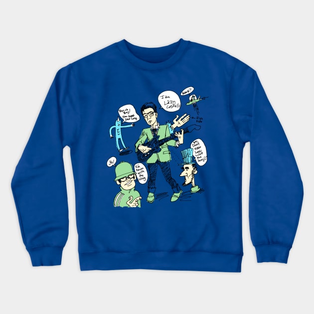 Lazy Costello Crewneck Sweatshirt by GiMETZCO!